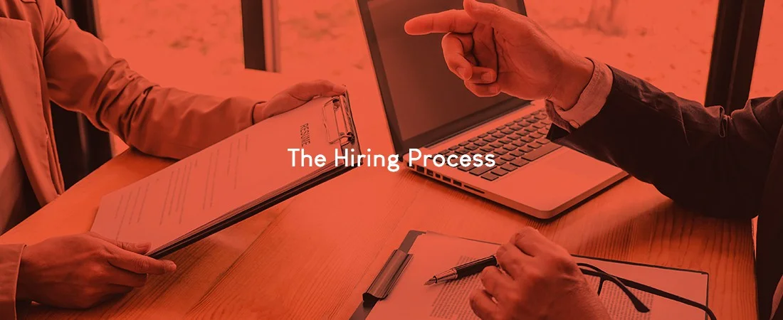 The hiring process